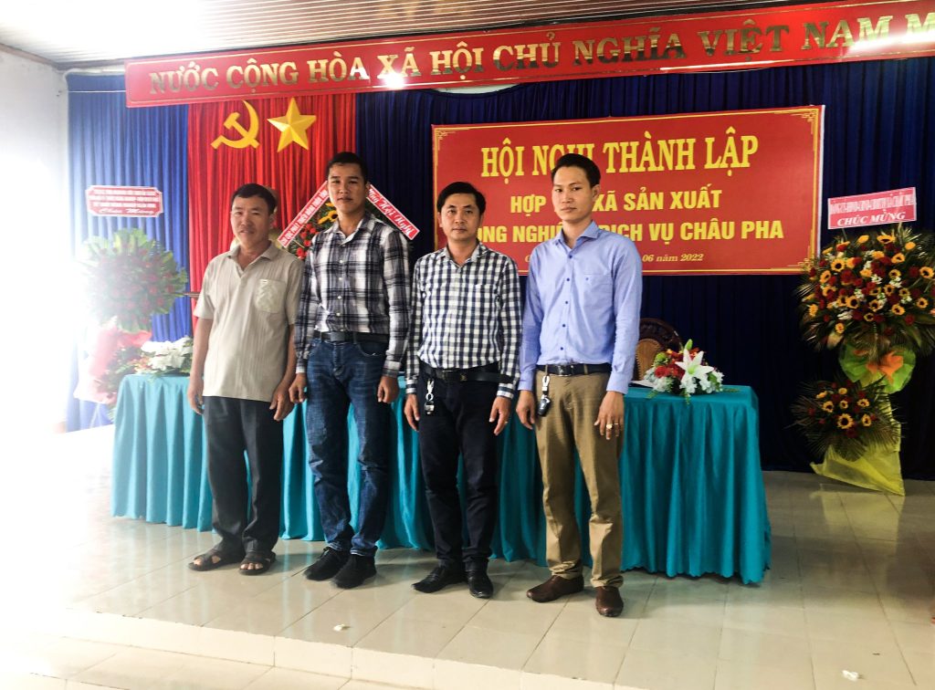 Thành lập Hợp tác xã nông nghiệp Châu Pha